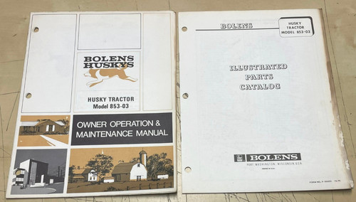 Vtg bolens 1970 - husky, tractor