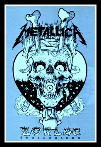 Zorlac skull vinyl - 4.5",