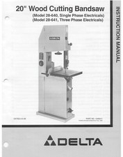 Delta 20" Band Saw 28-640