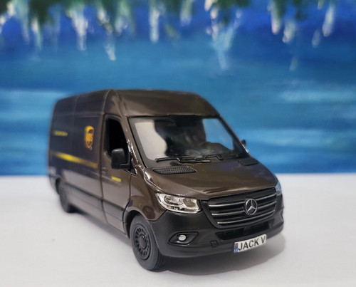 Ups van personalised - van, name