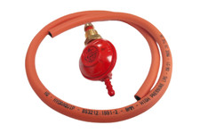 Propane Gas Regulator and Hose, For Camping Stoves BBQ's, Calor Gas,