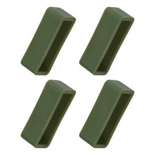 4Pcs Dark Green Watch Band