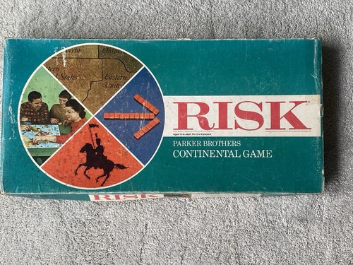 Vintage parker brothers risk - brothers,