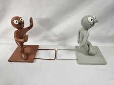 Vintage Morph & Chas Bookends