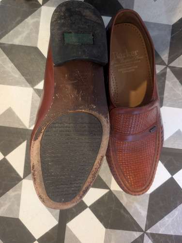 Barker men brown leather - barker, men's