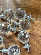 Crystal door knobs - knobs, 12