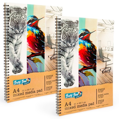 Mixed media pad pack - a4,
