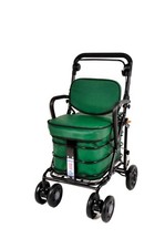 Shopping trolley with seat - shopping,