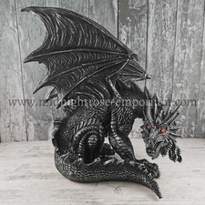 Obsidian Gothic Black Dragon