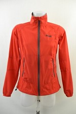 BERGANS OF NORWAY Active Light Lady Jacket Packable Red Zip Neck Coat Size M