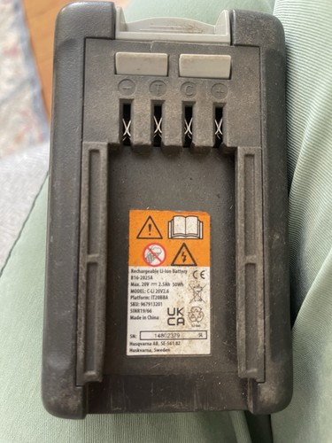 Flymo strimmer battery li - battery, c-li