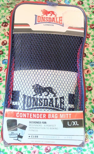 Lonsdale contender gloves - gloves, bag