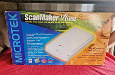 Vintage Microtek ScanMaker V6USL Extra Large Scanner – Photoshop 5 & LightLid 35