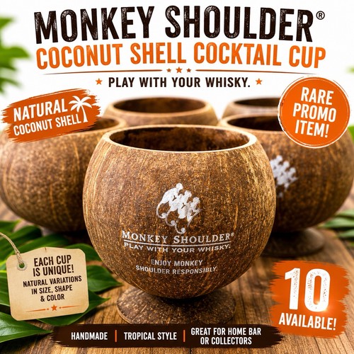 Monkey shoulder whisky - whisky, coconut