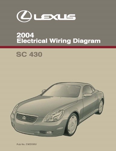 2004 lexus 430 - sc,