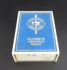 Schmetz Open Box with 87 Sewing Machine Needles 37:40 110