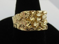 SIZE 5-10  MENS 14 KT GOLD