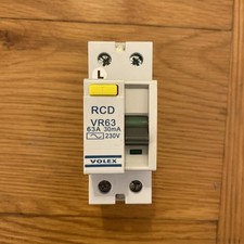VOLEX 63 AMP 30mA Type AC RCD