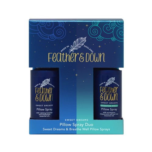 Feather down pillow spray - &,