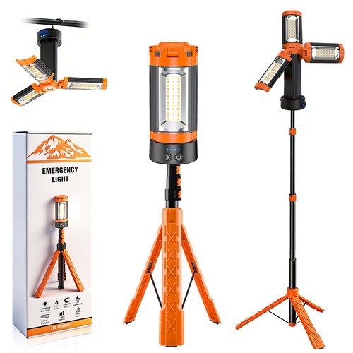 Portable work light - portable, camping