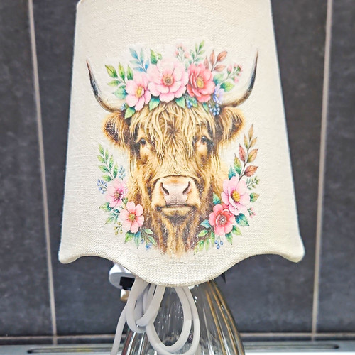 Handmade highland cow floral - handmade,