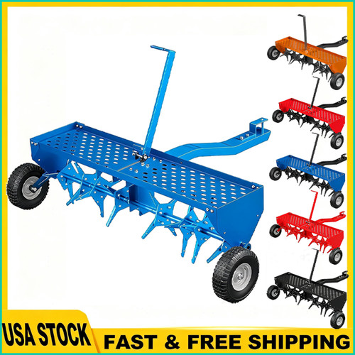 Lawn aerator tow - aerator, behind
