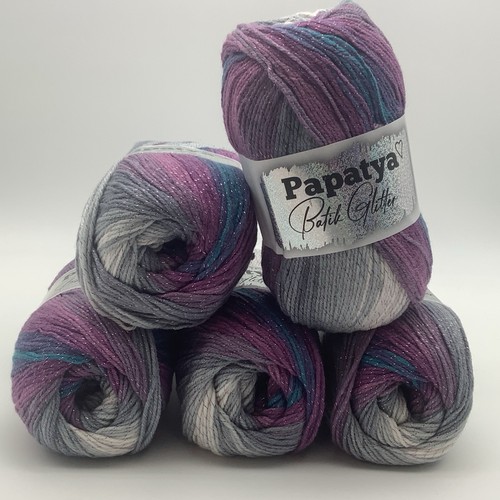 Papatya batik glitter knitting - papatya,