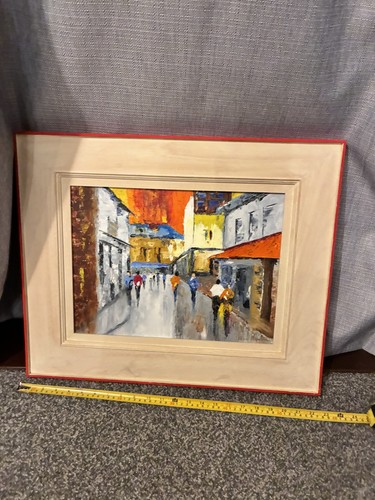 Signed original acrylic - original,