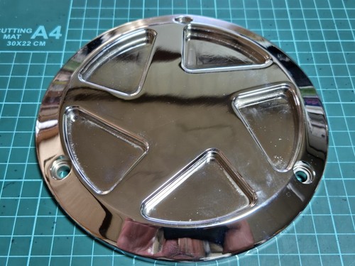 Arlen ness chrome derby cover - arlen,