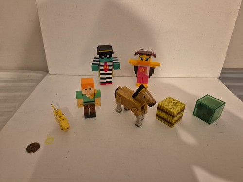 Minecraft figure lot bundle - minecraft,