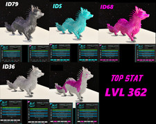 Ark Survival Ascended VEILWYN CLONES Top stat 362  pve