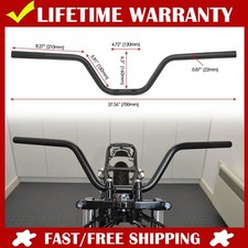 Universal Handlebars Black 22mm 7/8" inch Motorbike Motorcycle Bars UK SELLER