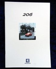 Peugeot 206 Brochure, 10.2000