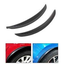 For Lexus IS 2pcs Wheel arch flares fender flares strips carbon 3