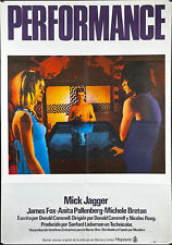 Mick Jagger original Spanish movie poster Performance (1978)