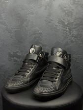 Versace Black Leather