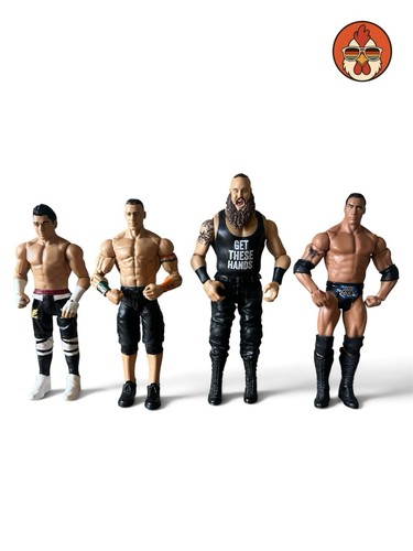 Wrestler figures wwe bundle - 4x,