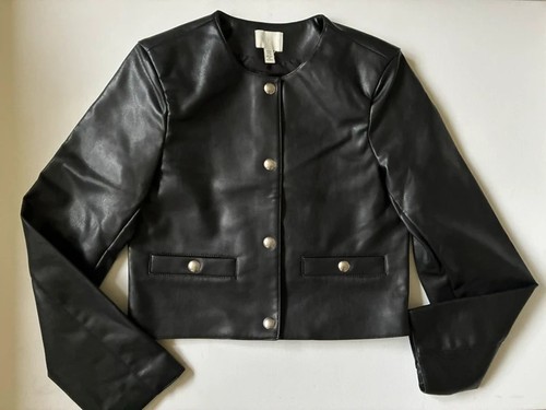 Women black faux leather - women's,