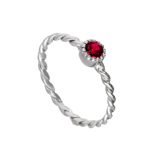 Sterling silver ruby - sterling,