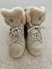 Bogner Suede fur boots size 36