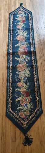 Fall tapestry table runner - tapestry,