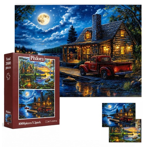 Pixlora puzzles for adults - pixlora,