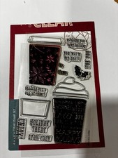 Hero Arts Coffee Cup Tags Card