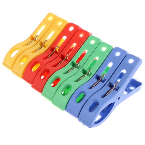 24pcs plastic clothes clips - clothes,