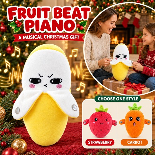Fruit beat piano plush - fruit,