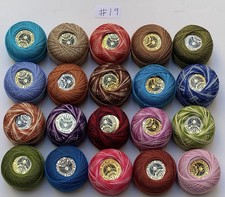 20 Balls Perle Cotton No:12