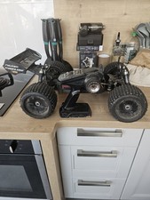 Thunder Tiger MT4-G3 Rc Car And Controller Working.