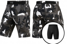 Mens Downhill Shorts Cycling MTB Off-Road cycle Inner Liner Padded Shorts S-XXL