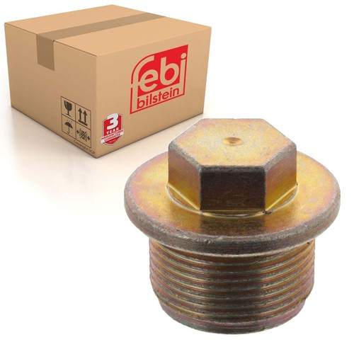 Engine oil drain - engine, plug