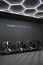 Genuine Jaguar XE 18" Alloy Wheels REFURBISHED Black Cut YOURS FOR OURS